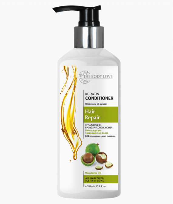 Keratin + Macadamia oil