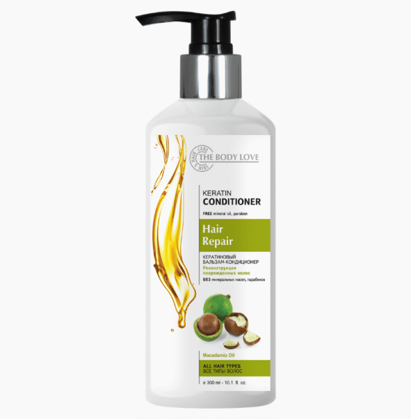 Keratin + Macadamia oil