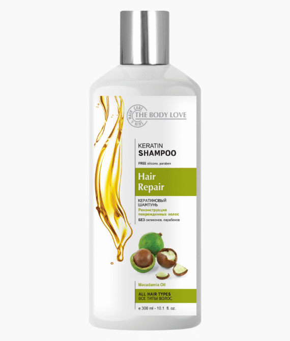 Keratin + Macadamia oil