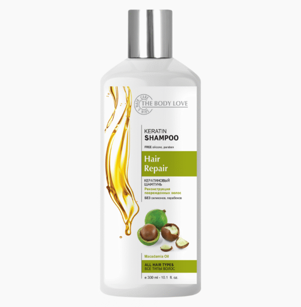 Keratin + Macadamia oil