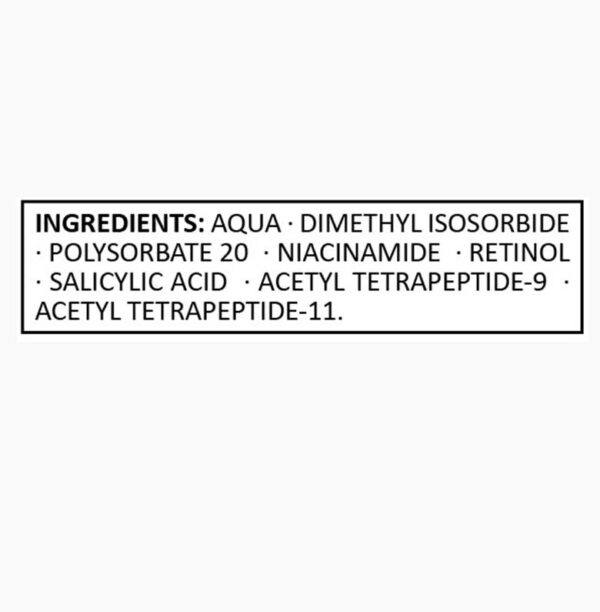 Retinol  1% + 
Niacinamide 5% + 
Salicylic Acid 2% - Зображення 6